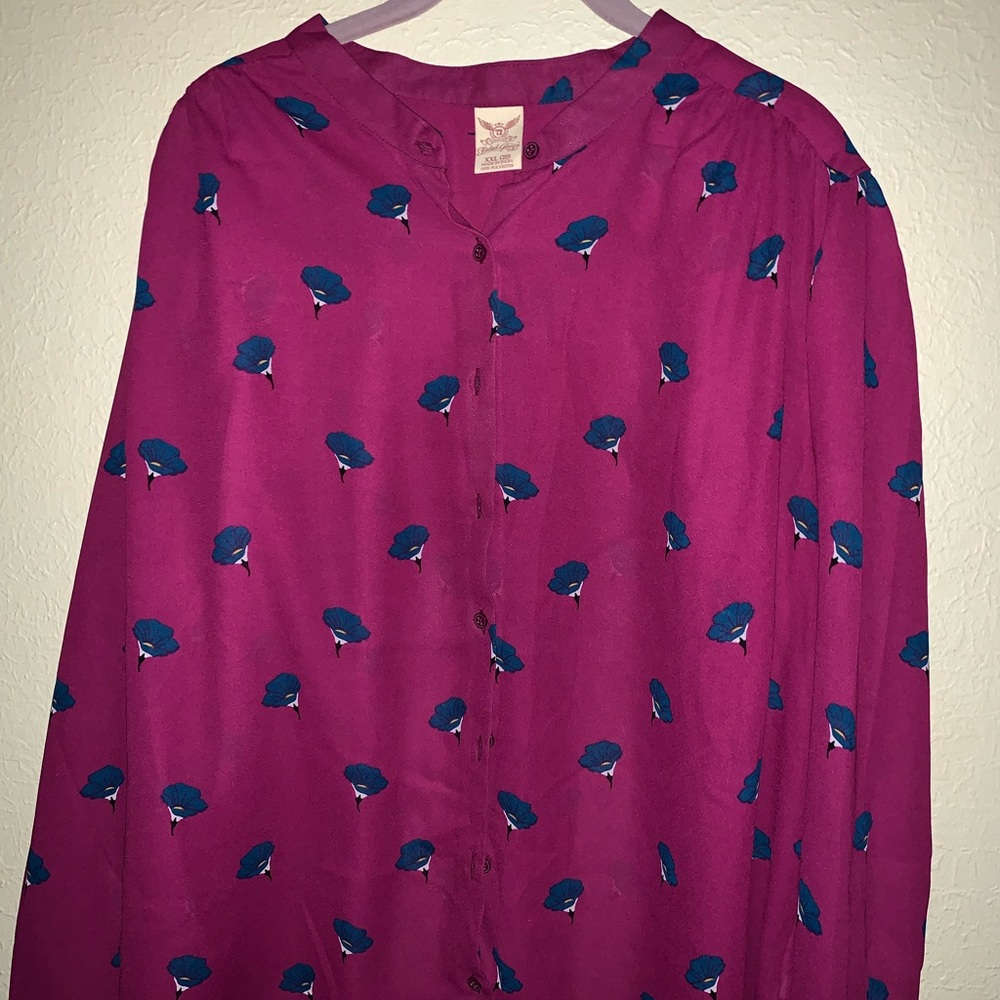 Long sleeve button down shirt